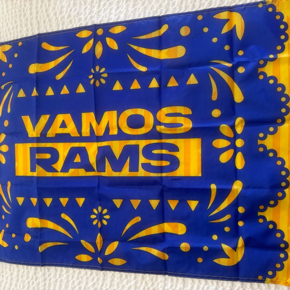 NEW Los Angeles Rams Vamos Banner